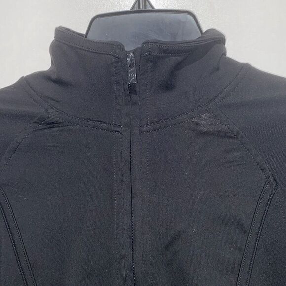 Victoria's Secret VSX Women's Black Full Zip Long Sleeve Athletic Jacket Small - Picture 4 of 7